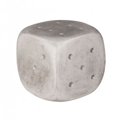 DICE Stool Dark Grey Concrete