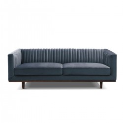 BORDEAUX 3-Seater Blue Grey...