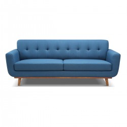 MIAMI 3-Seater Fabric Sofa