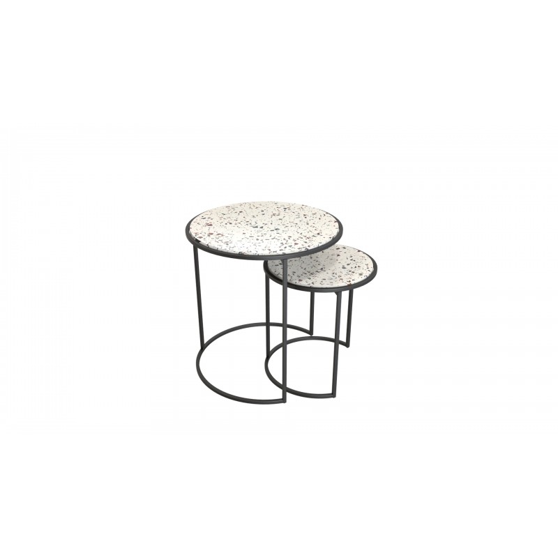 TERRAZZO Round Coffee Table (Set of 2)