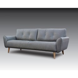 LANCE 3-Seater Leather Sofa