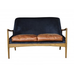 NICO 2-Seater Leather Sofa
