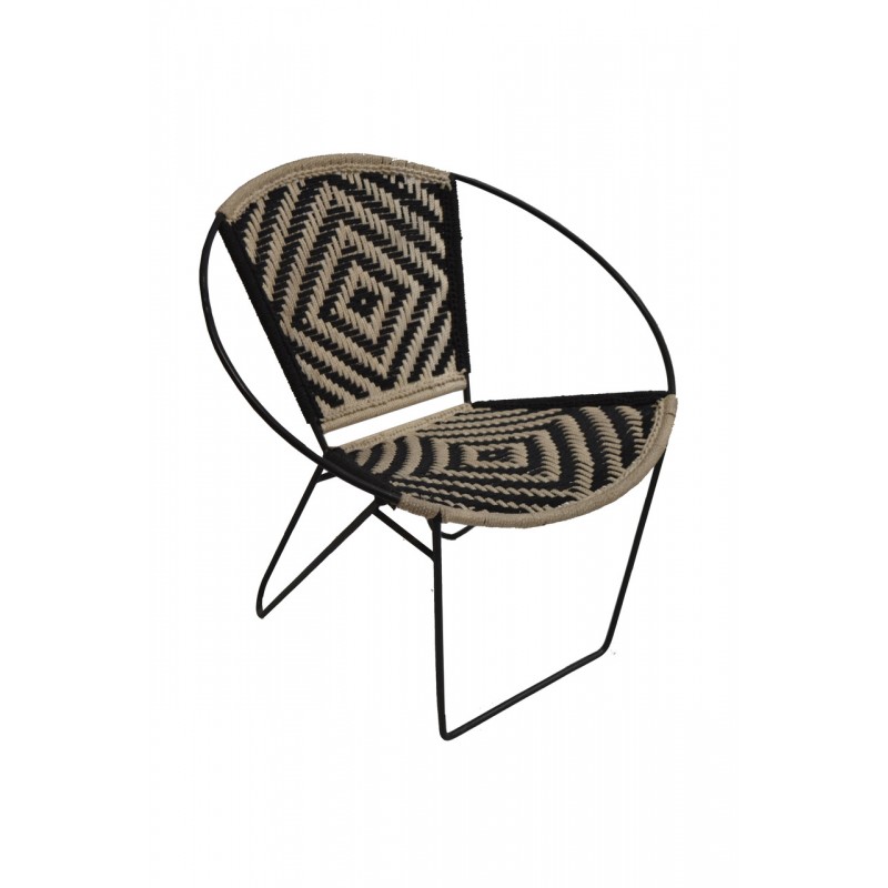 MONTECRISTO Jute Rope Round Chair