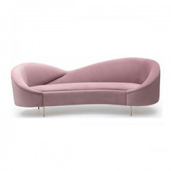 CANDICE 3-Seater Pink Sofa...